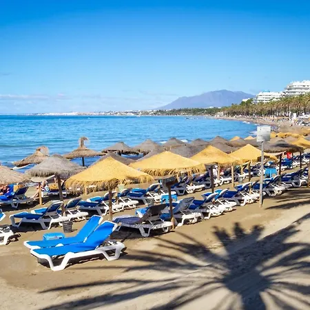 Apartamento Banus - Banús Playa Rocío - 2br - 2ba - Direct Beach&sea Access Complex - Outdoor Terrace - Pool - 3 Min Walk To Puerto Banús&corte Ing Luxury Shopping - Ideal For Families Marbella